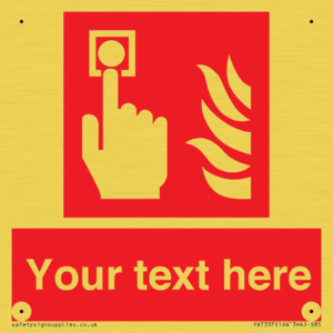 Custom Fire Alarm call point